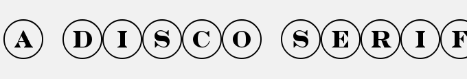 A_Disco Serif